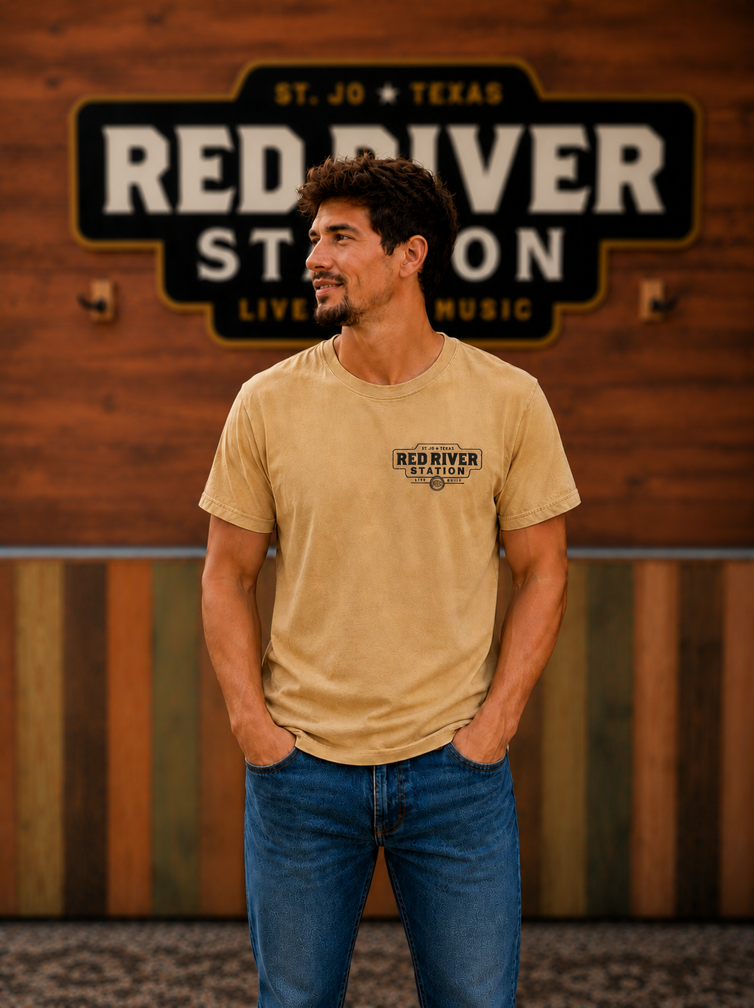 Comfort Color Tee, Blk RRS Logo