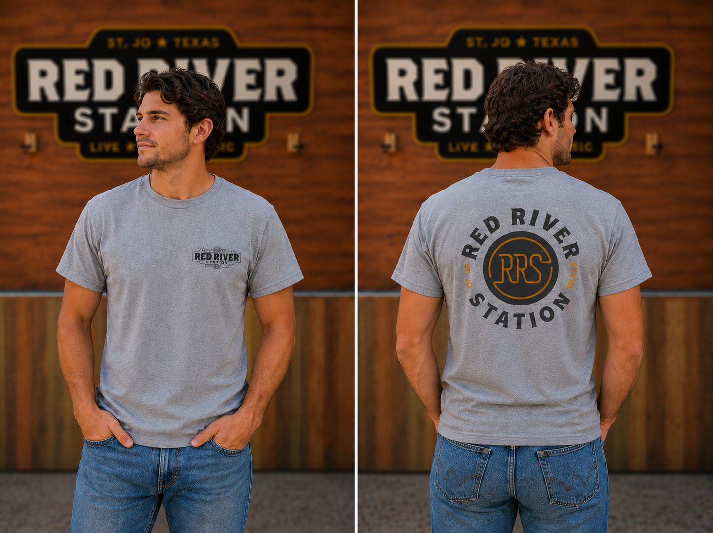 District Tee, Front/Back Logo